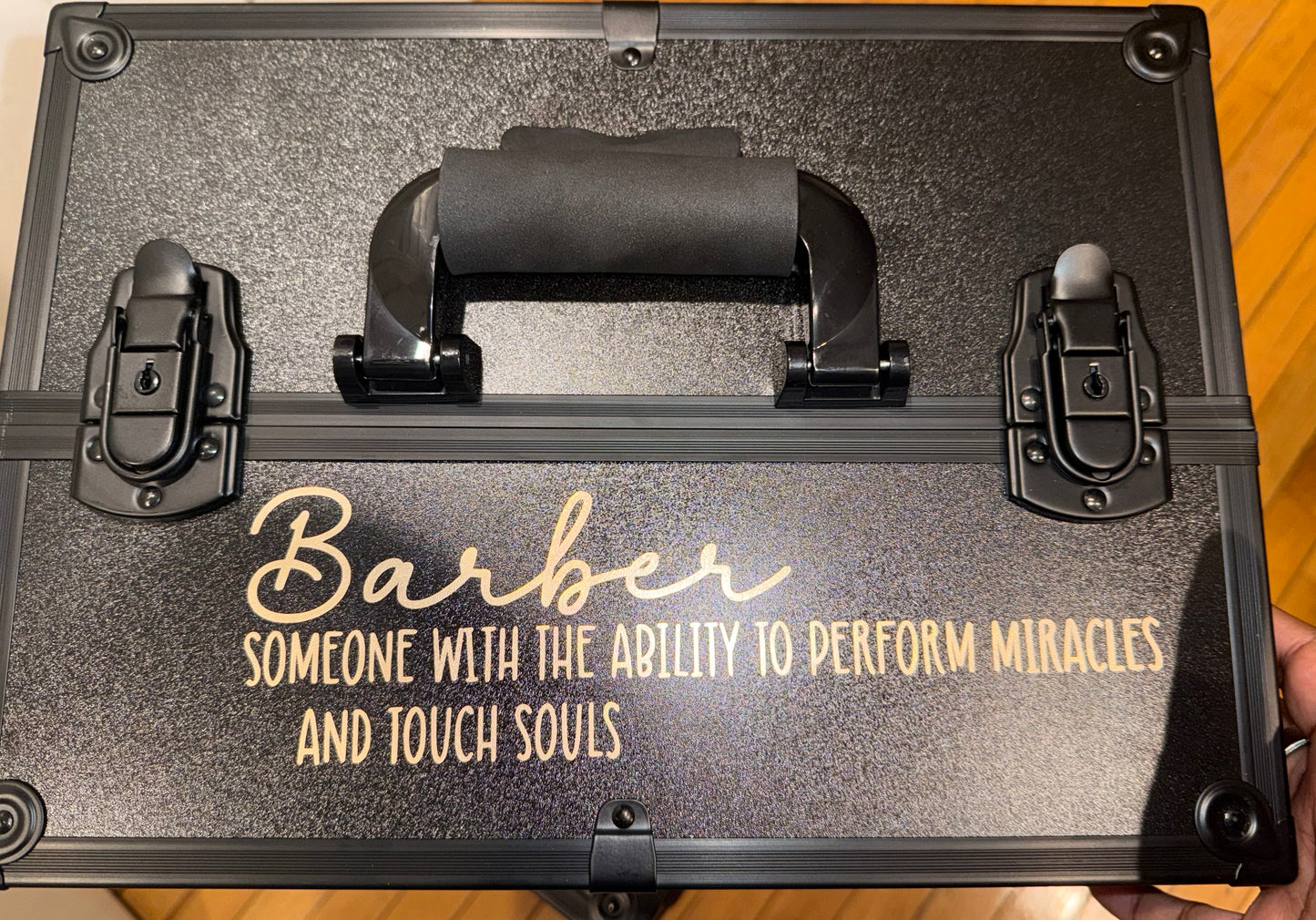 Custom Barber Chest Design Service (Pickup Only)